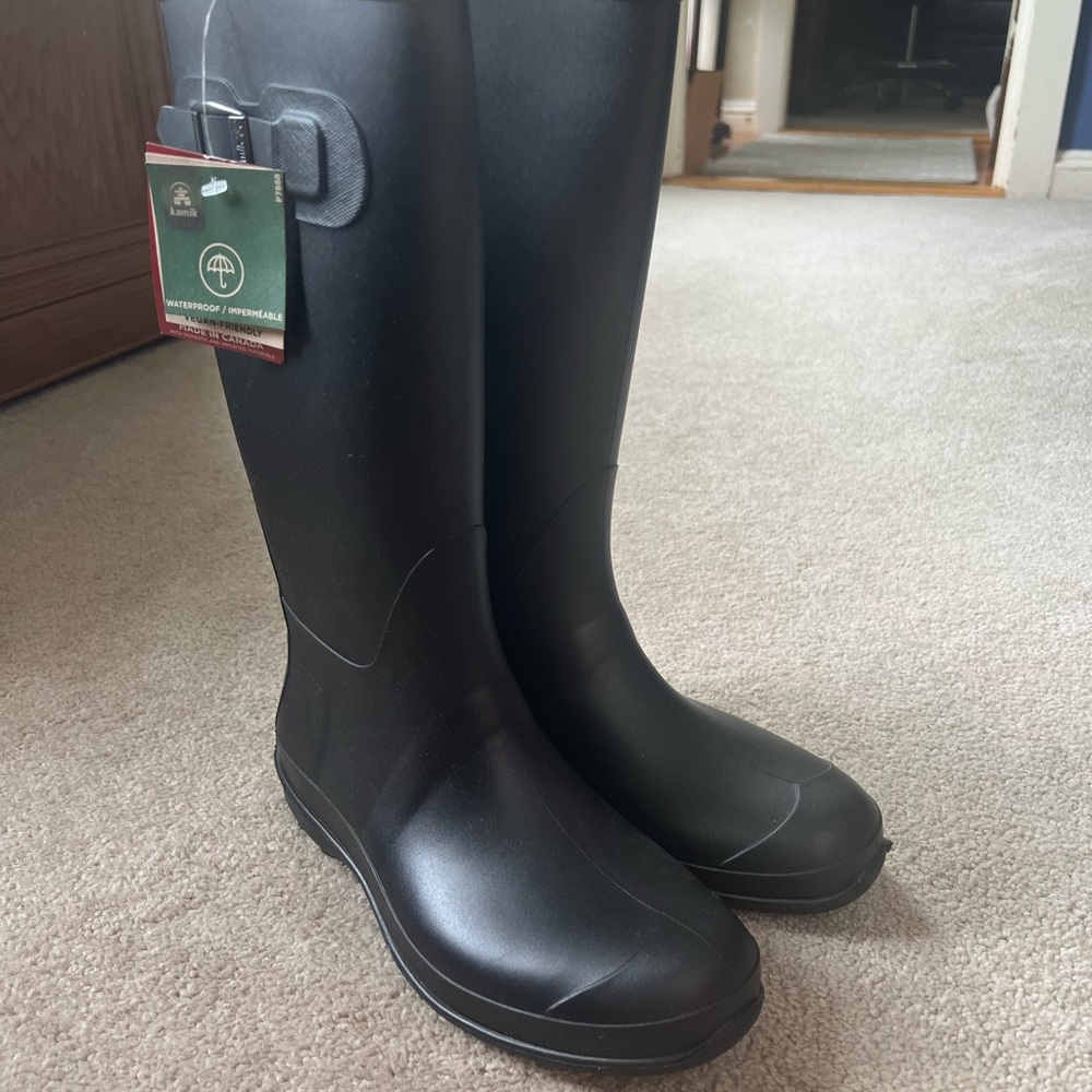 Kamik Olivia Women's Rain Boots Size 9 - Brand New In Box, Made In Canada 🇨🇦
